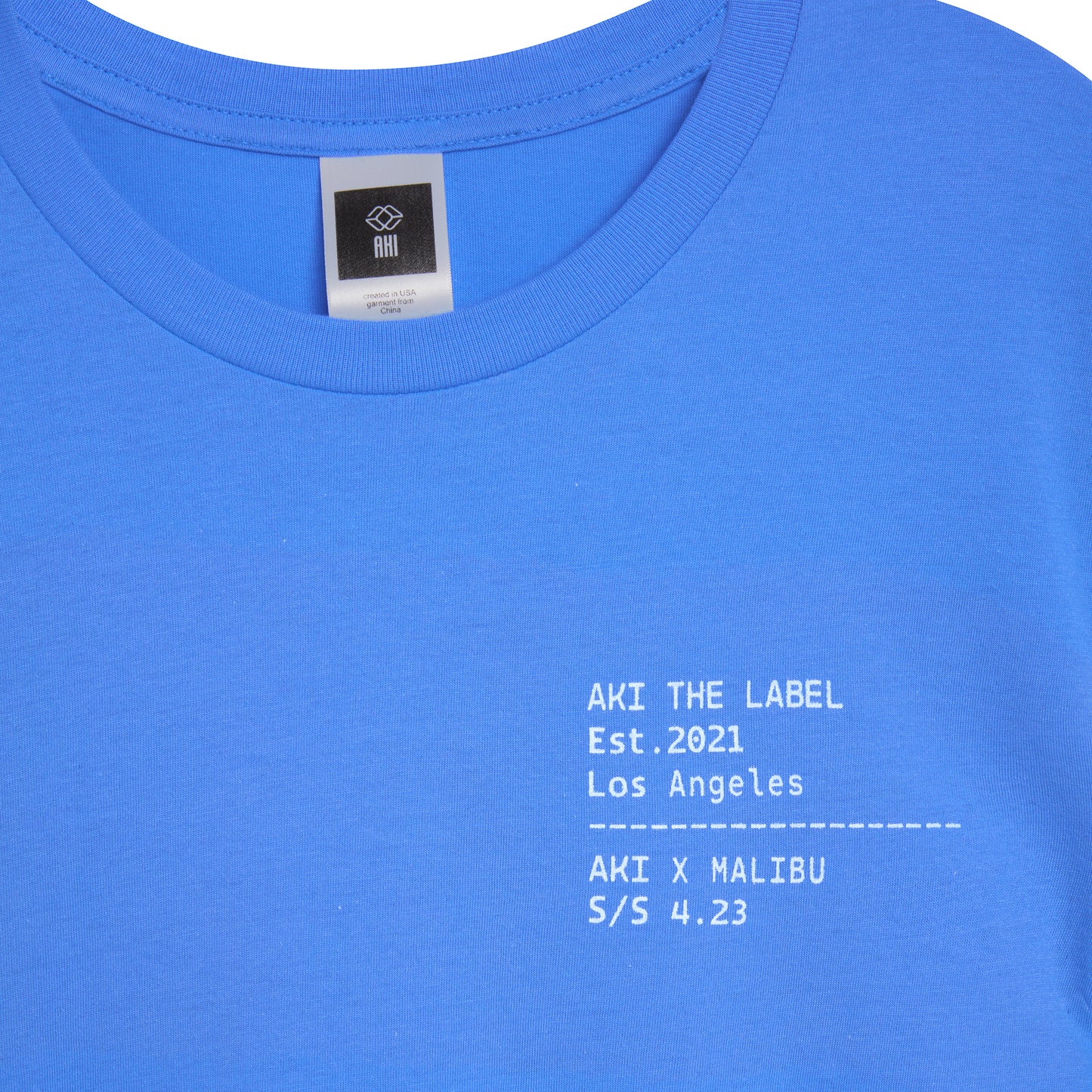 AKI X MALIBU – Blueberry Laine Tee