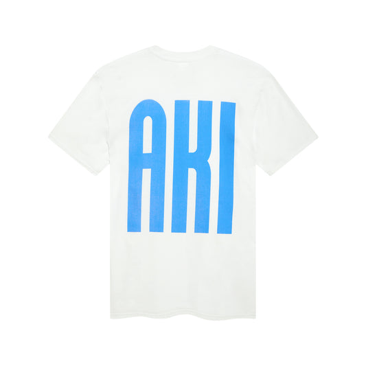 AKI X MALIBU – Cream Laine Tee