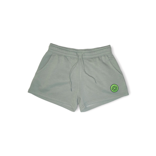 AKI x CHI - LAINE Shorts in River Green