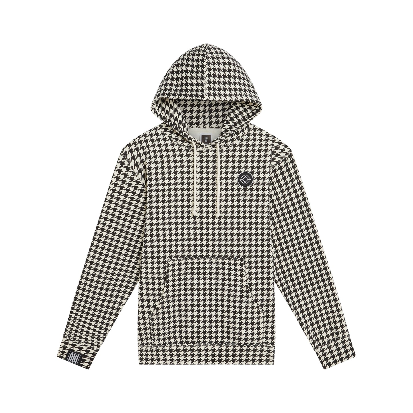 AKI X NY MAKI HOOD - HOUNDSTOOTH