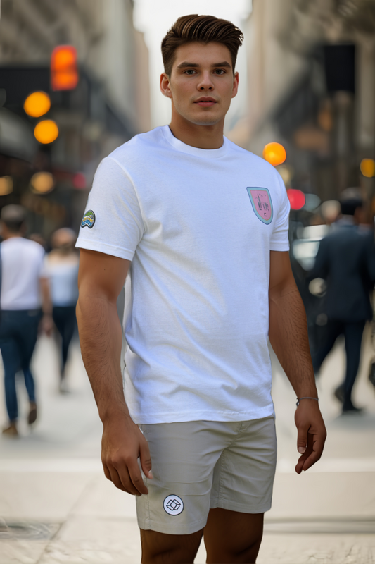 AKI x CHI - TALI Tee in Snow White Sox