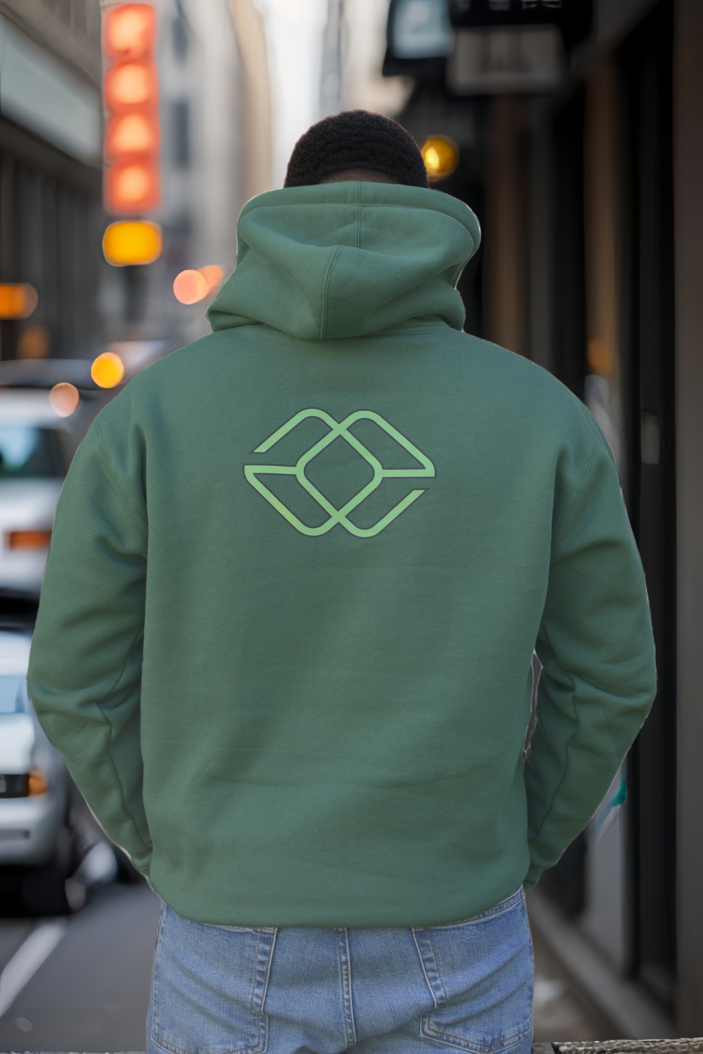 AKI x CHI - MAKI Hood in River Green