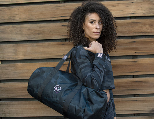AKI Duffle - Black Camo