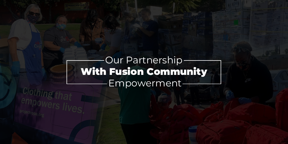 Our Partnership With Fusion Community Empowerment