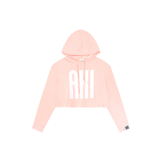 AKI X MALIBU – Strawberry Cropped Maki Hood