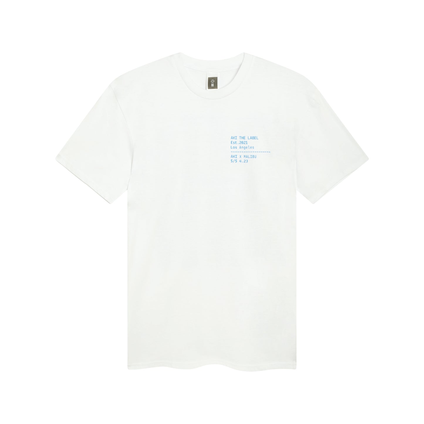 AKI X MALIBU – Cream Laine Tee