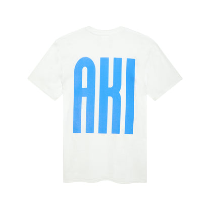 AKI X MALIBU – Cream Laine Tee