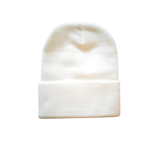 AKI X CHI - TALI Beanie in Snow White Sox