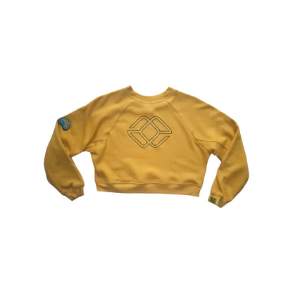 AKI x CHI - LAINE Cropped Crew in Gold Coast