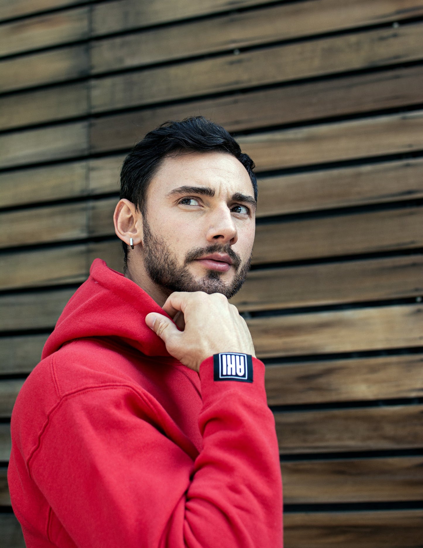 MAKI HOOD - Red