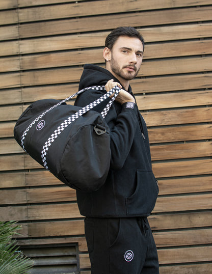 AKI Duffle - Black Check