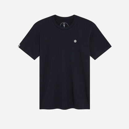 LAINE TEE IN NAVY - WHITE LOGO