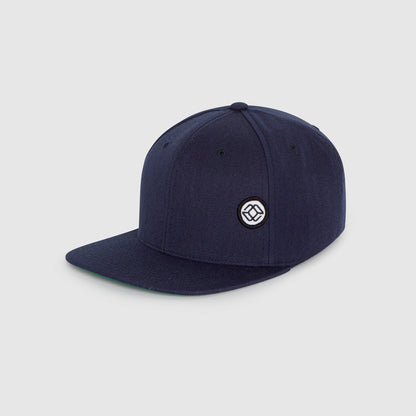 DAVI CAP IN NAVY - WHITE LOGO